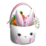 Easter Egg Bunny Flower Basket (Waist)