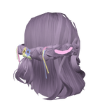 ✅ Easter Kawaii Purple Hair