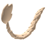 Eastern Dragon Tail Fur (Blonde)