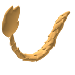 Eastern Dragon Tail Fur (Yellow)