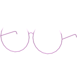 Eclipse Glasses [ Pastel Pink ]