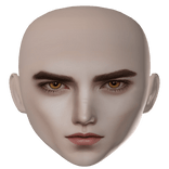 Edward Cullen Twillight Boy face Makeup vampire 