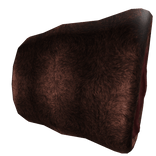 Edwardian Operatic Fur Muff in Brown