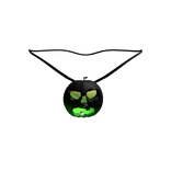 Eerie Pumpkin Necklace