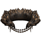 Egyptian Beaded Neck Fur