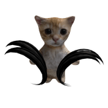 El Gato On The Head With Hair