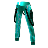 Electric Cyan Pants