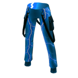 Electric Light Blue Pants