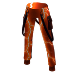 Electric Orange Pants