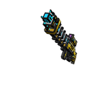 Electro blast pixel gun 3d