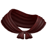 Elegant Bow Tied Shawl Red