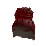 Elegant Bun DarkSkin Red