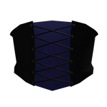 🦇 Elegant Gothic Witch corset - Dark Blue [2.0] 