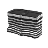 Elegant Y2K Soft Knitted Leg Warmers [Black&White]