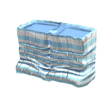 Elegant Y2K Soft Knitted Leg Warmers [Blue&White]