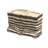 Elegant Y2K Soft Knitted Leg Warmers [Brown&Cream]