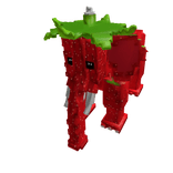 elephant strawberry