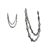 Elite Scary Silver Chains