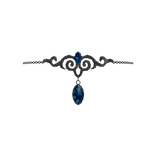 Elven Silver Blue Circlet