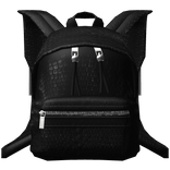  Embossed Leather City Backpack 1.0