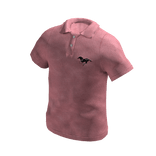 Embossed Stallion Polo Pink