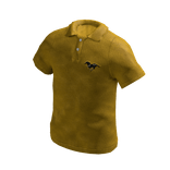 Embossed Stallion Polo Yellow
