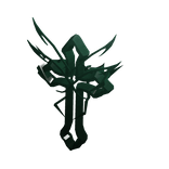 Emerald Green Cross for Korblox