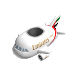 Emirates Mini A380 Airplane