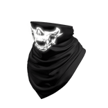[Emissive] Black Neck Scarf Face Mask Ghost 