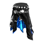 [EMISSIVE] Cyber - Goth Cobalt Skirt - Pants