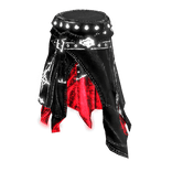 [EMISSIVE] Cyber - Goth Crimson Skirt - Pants