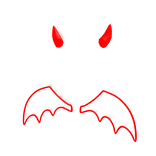 Emissive Evil Wings
