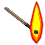 [EMISSIVE] Flaming Match Stick (mouth)