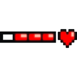 [EMISSIVE] Glowing 8-Bit HP Bar (Addon)