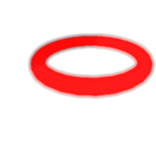 [EMISSIVE] Glowing Crimson Red Halo