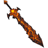 [EMISSIVE] Glowing Magma Core Greatsword