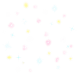 Emissive Glowing Pastel Kawaii Sparkle Aura