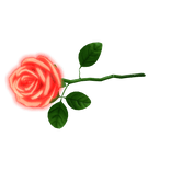(EMISSIVE) Glowing Rose