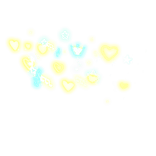 [EMISSIVE GLOW]Sweet Pop Icons Aura Animated