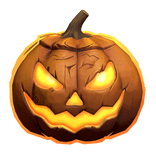 [Emissive] Hallow Pumpkin Head - Orange