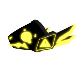 Emissive Protogen Visor | Yellow/Black