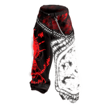 Emissive Rune Printed Baggy Jeans
