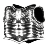 [EMISSIVE] Silver Glow Spartan Chestplate