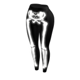 [Emissive] Skeleton White Yoga Pants