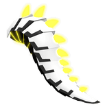 Emissive Synth Tail | Yellow/White