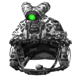 [Emissive] Winter Military Helmet Kit ( Green )