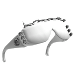 Emo 2000s Y2K Grunge Designer Shades Skulls White