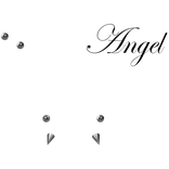 emo angel face tattoo with piercings 