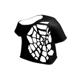 Emo Black Spider Web Off the Shoulder Cover Shirt