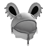Emo Cursed Bunny Head